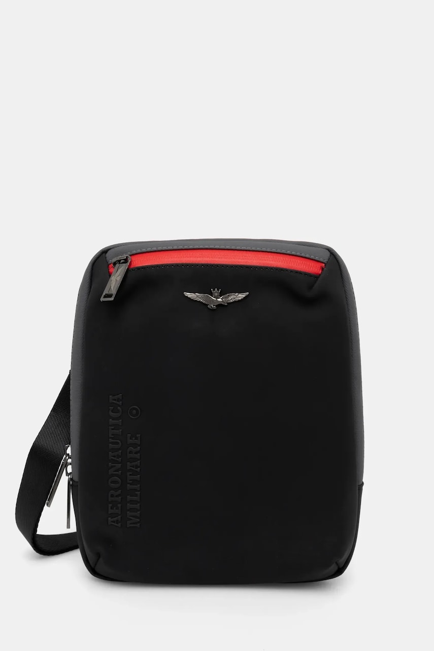 Aeronautica Militare borseta culoarea negru