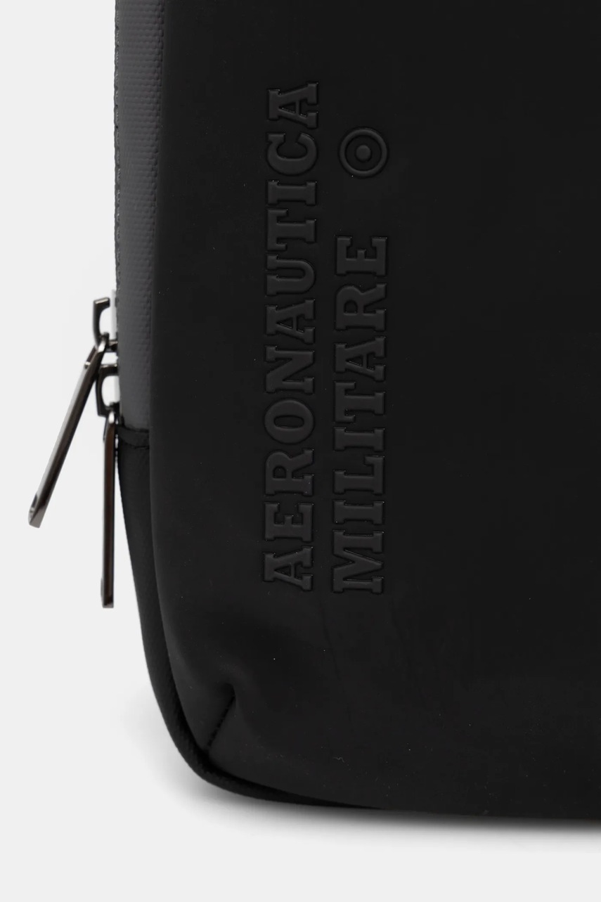 Σακίδιο Aeronautica Militare χρώμα: μαύρο AM482 φωτογραφία