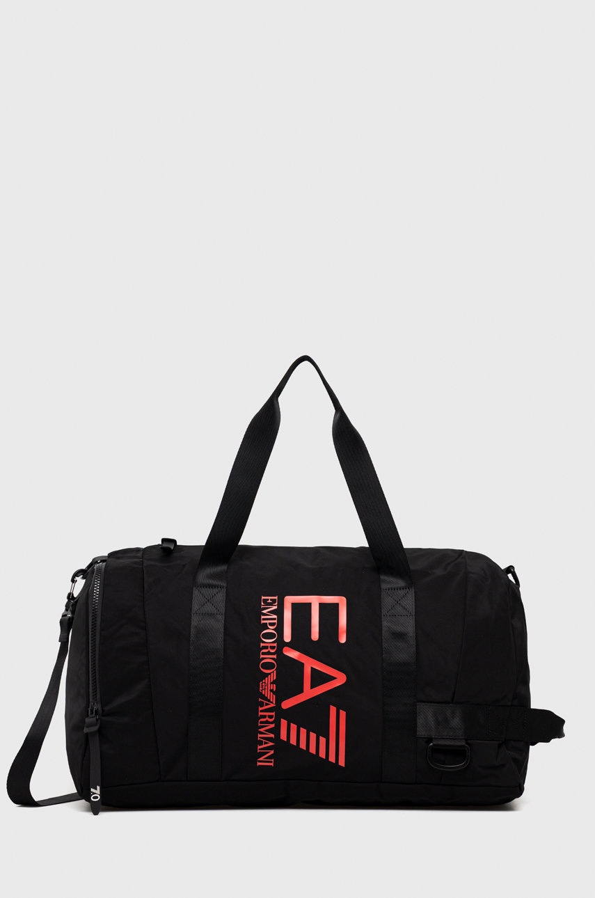 

Чанта EA7 Emporio Armani в черно, Черен