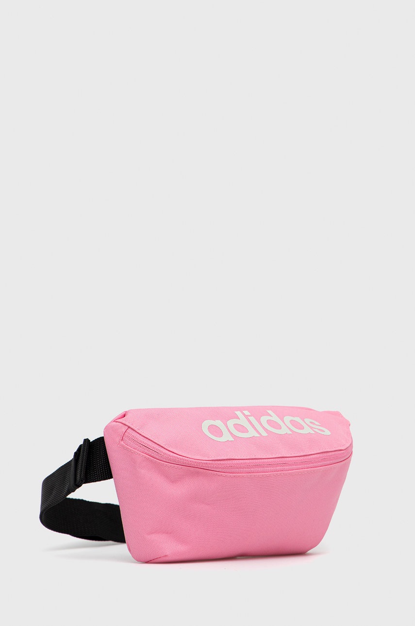 

Сумка на пояс adidas колір рожевий