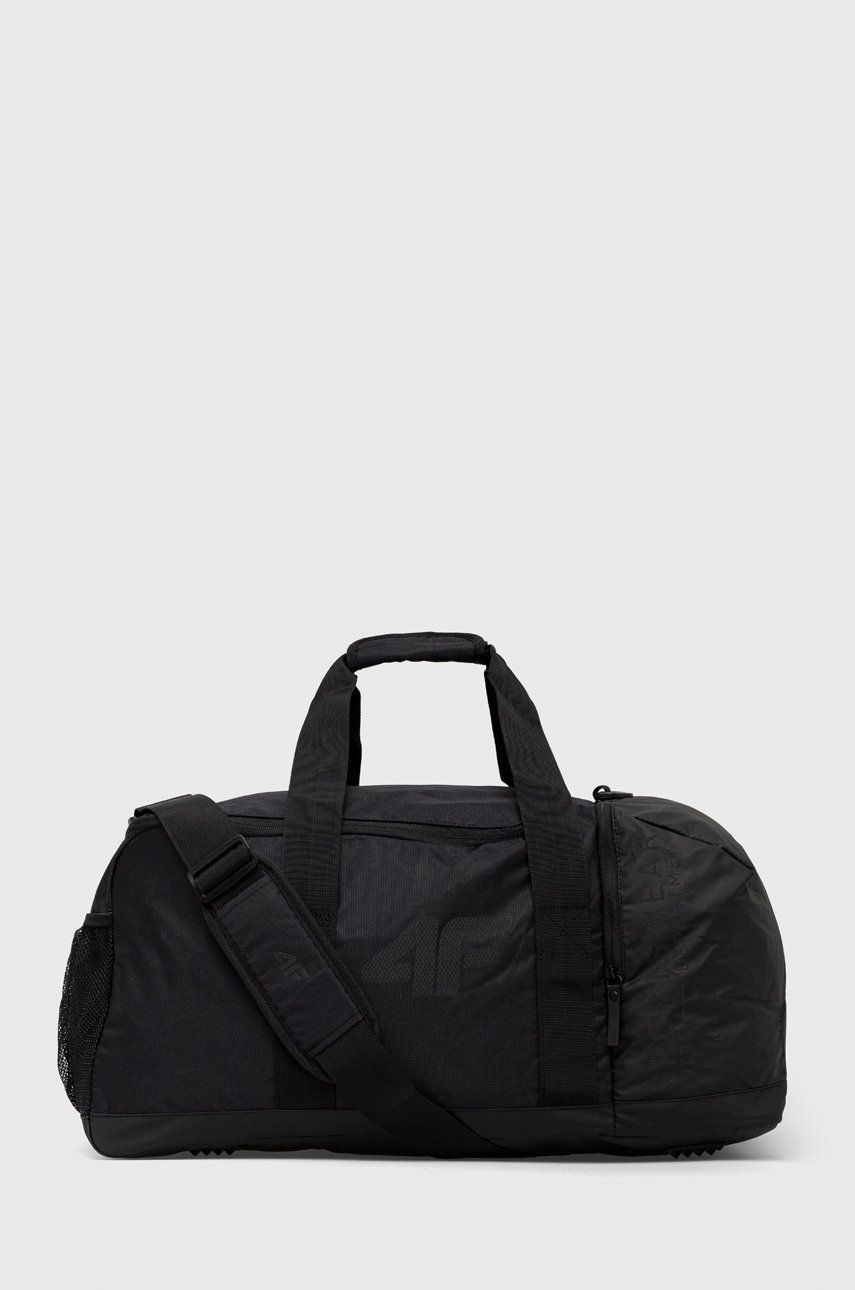 4F geanta culoarea negru image2