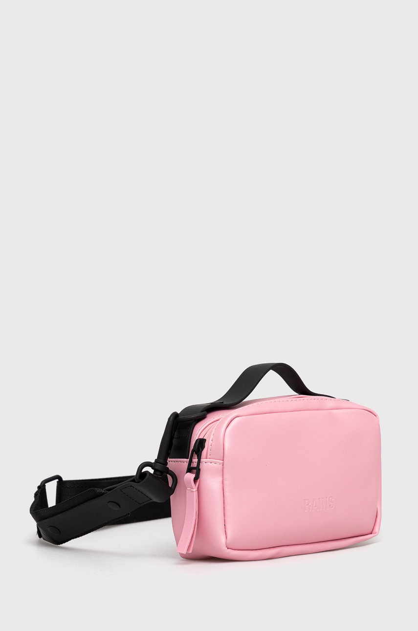 

Сумка Rains 13820 Box Bag Micro цвет розовый