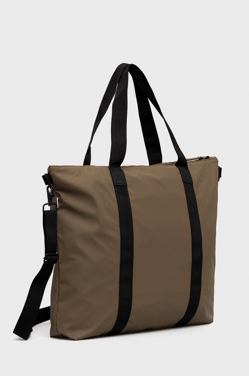 

Сумка Rains 13890 Tote Bag цвет коричневый