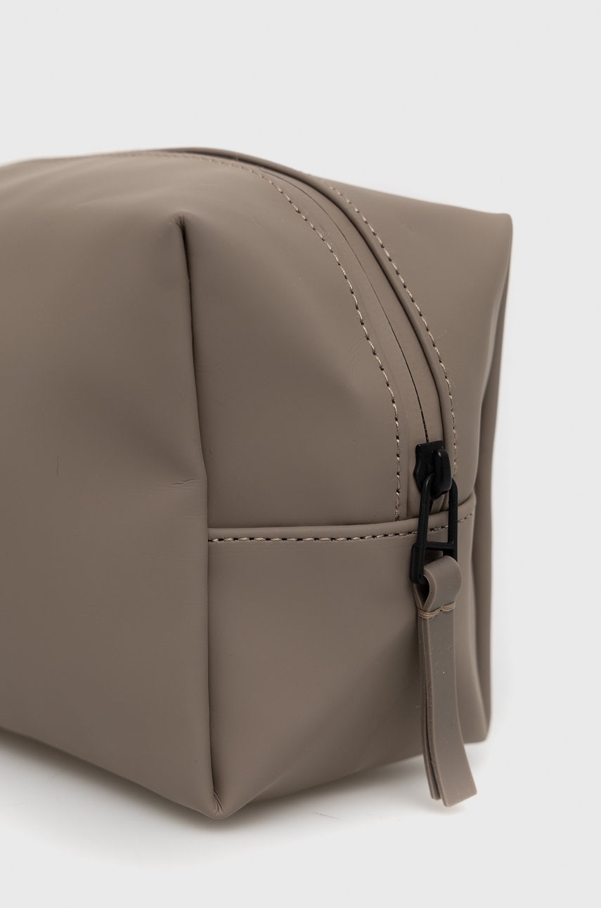 

Косметичка Rains 15580 Wash Bag Small колір коричневий