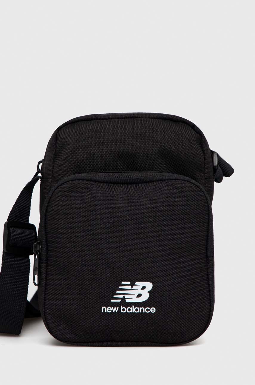 

Чанта през рамо New Balance в черно, Черен