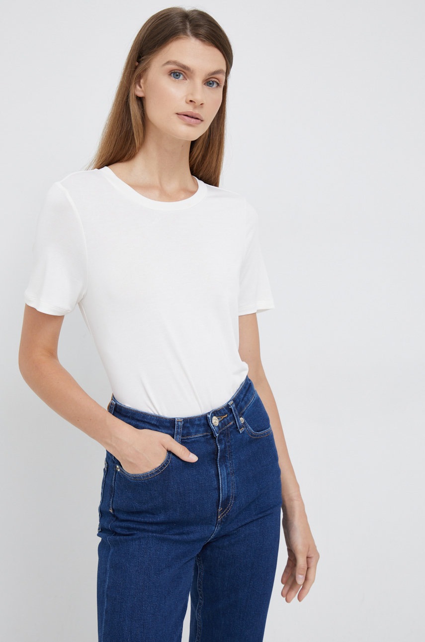 

Тениска Vero Moda в бяло, Бял