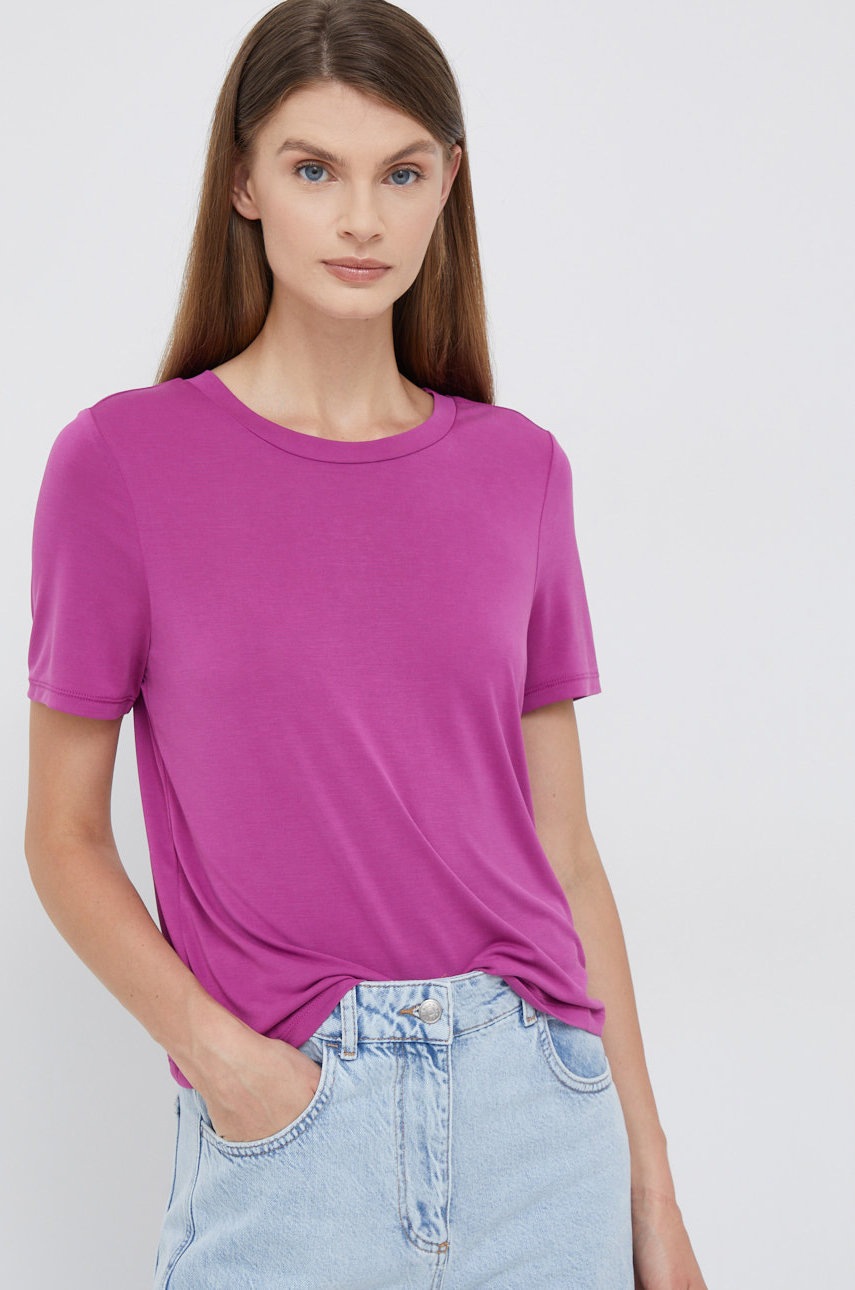 

Тениска Vero Moda в лилаво, Виолетов