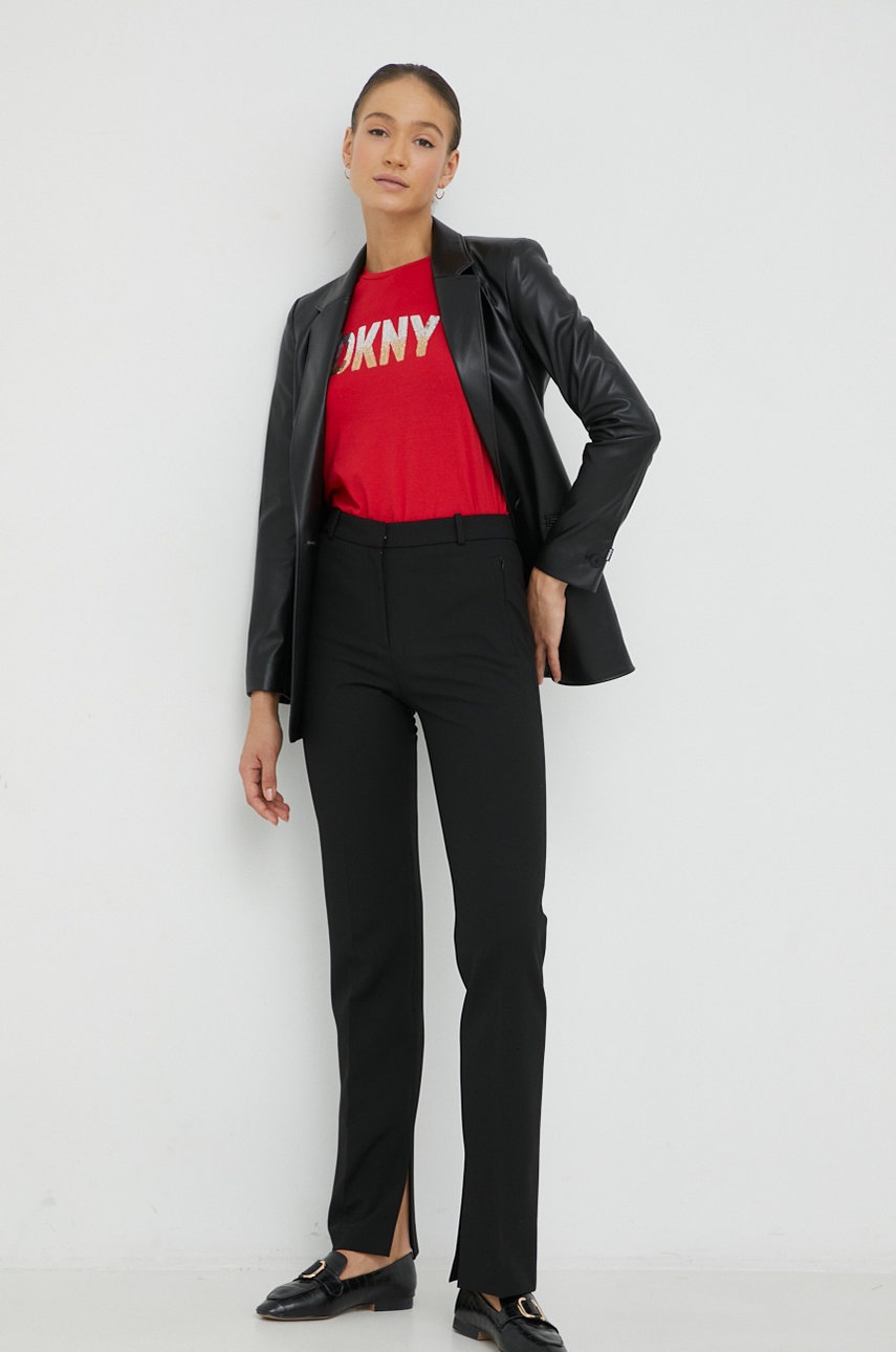 

Футболка Dkny женский цвет красный