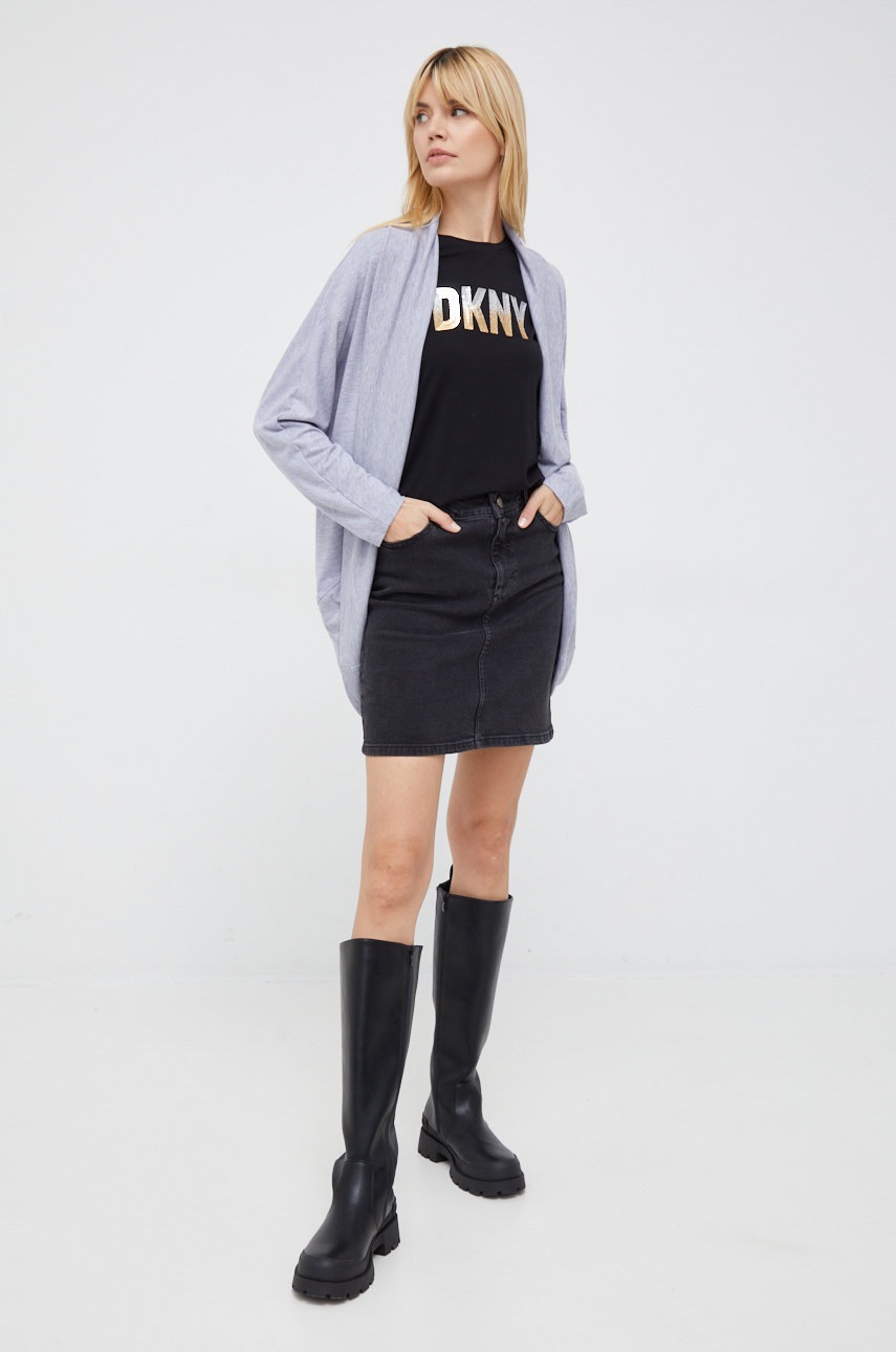 

Футболка Dkny женский цвет чёрный