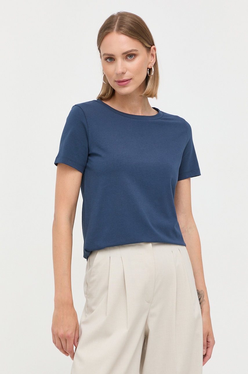 

Тениска Weekend Max Mara в тъмносиньо, Тъмносин