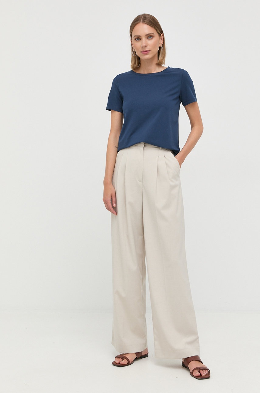 

Футболка Weekend Max Mara жіночий колір синій