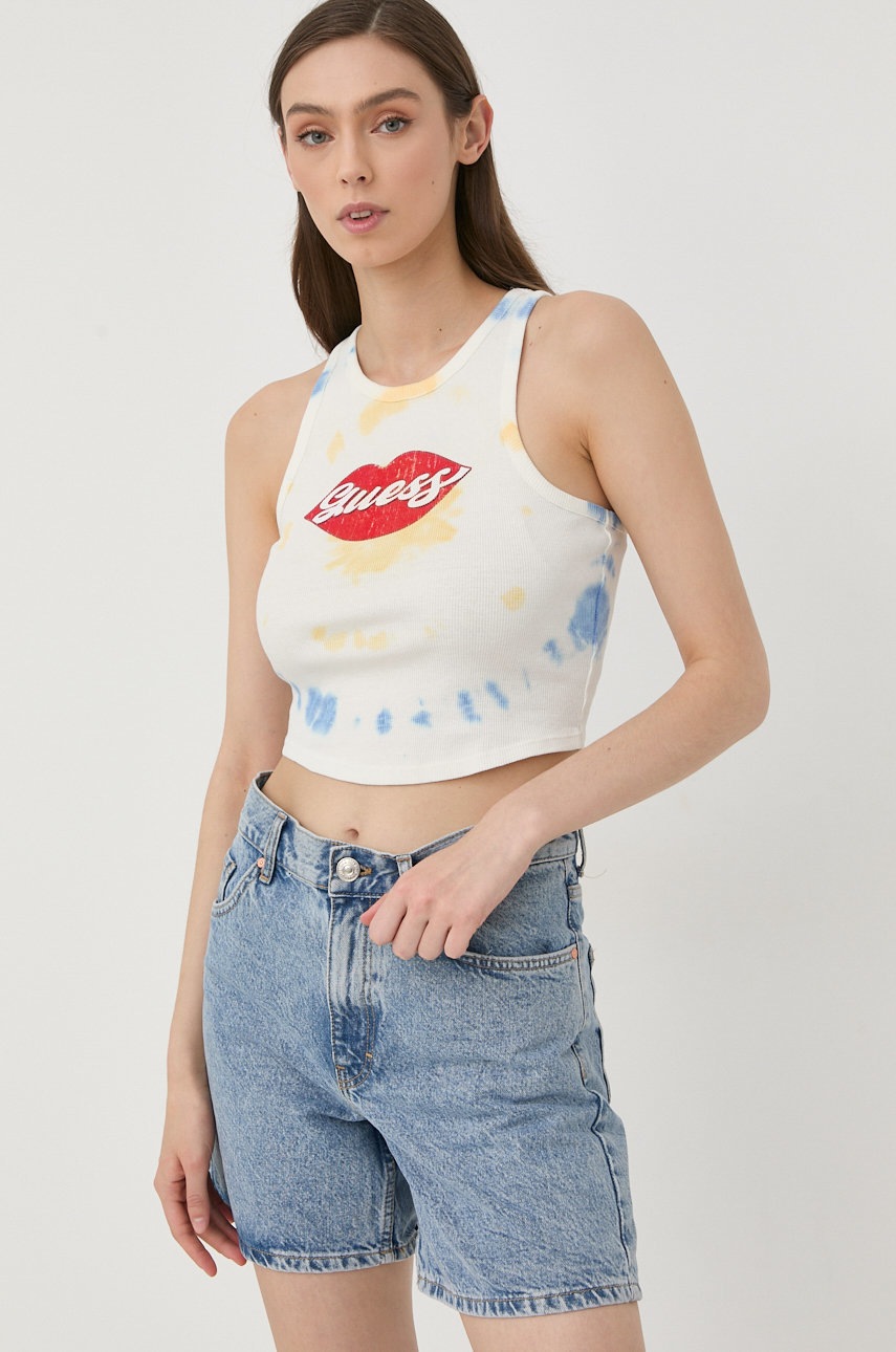 

Хлопковый топ Guess