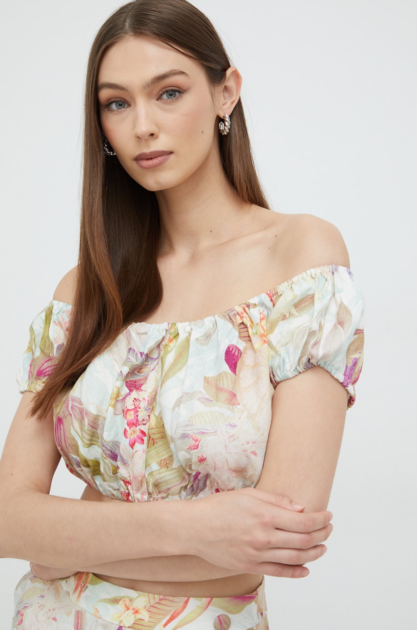 

Льняная блузка Guess