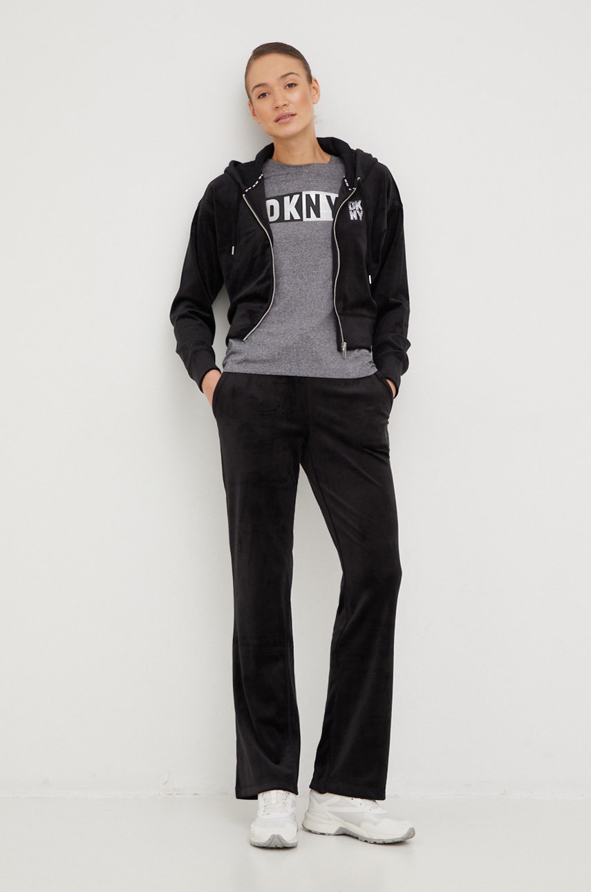 

Футболка Dkny жіночий колір чорний