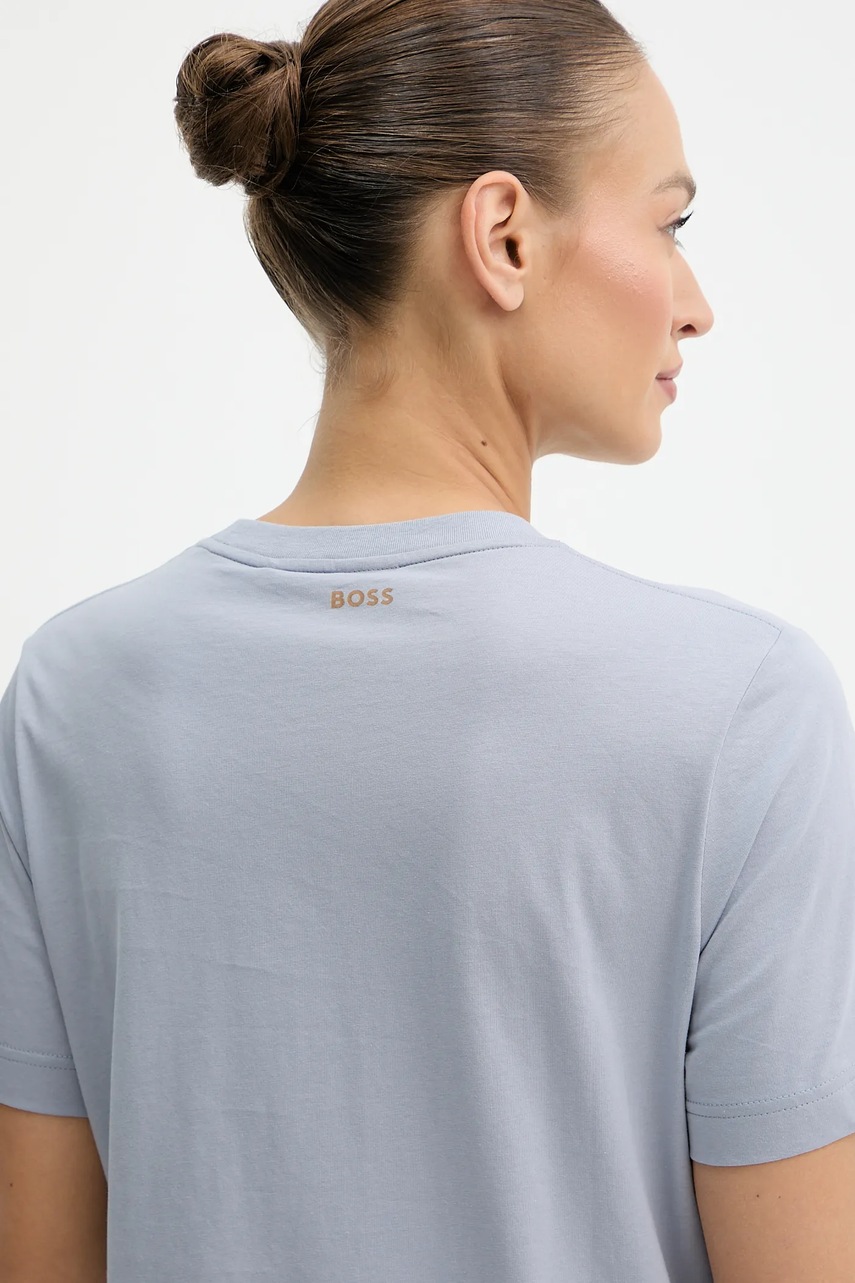 Βαμβακερό μπλουζάκι BOSS Gelio-C_Sz40 φωτογραφία