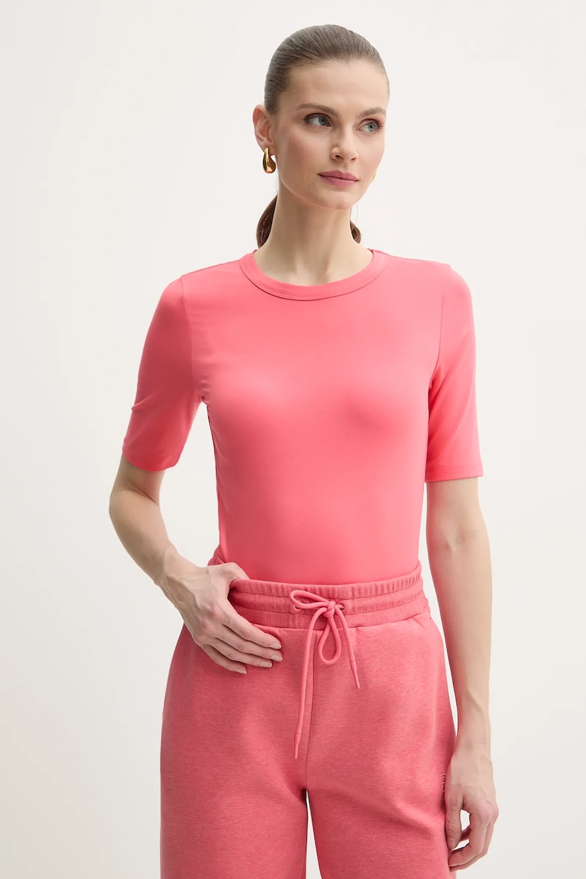 BOSS tricou femei, culoarea roz