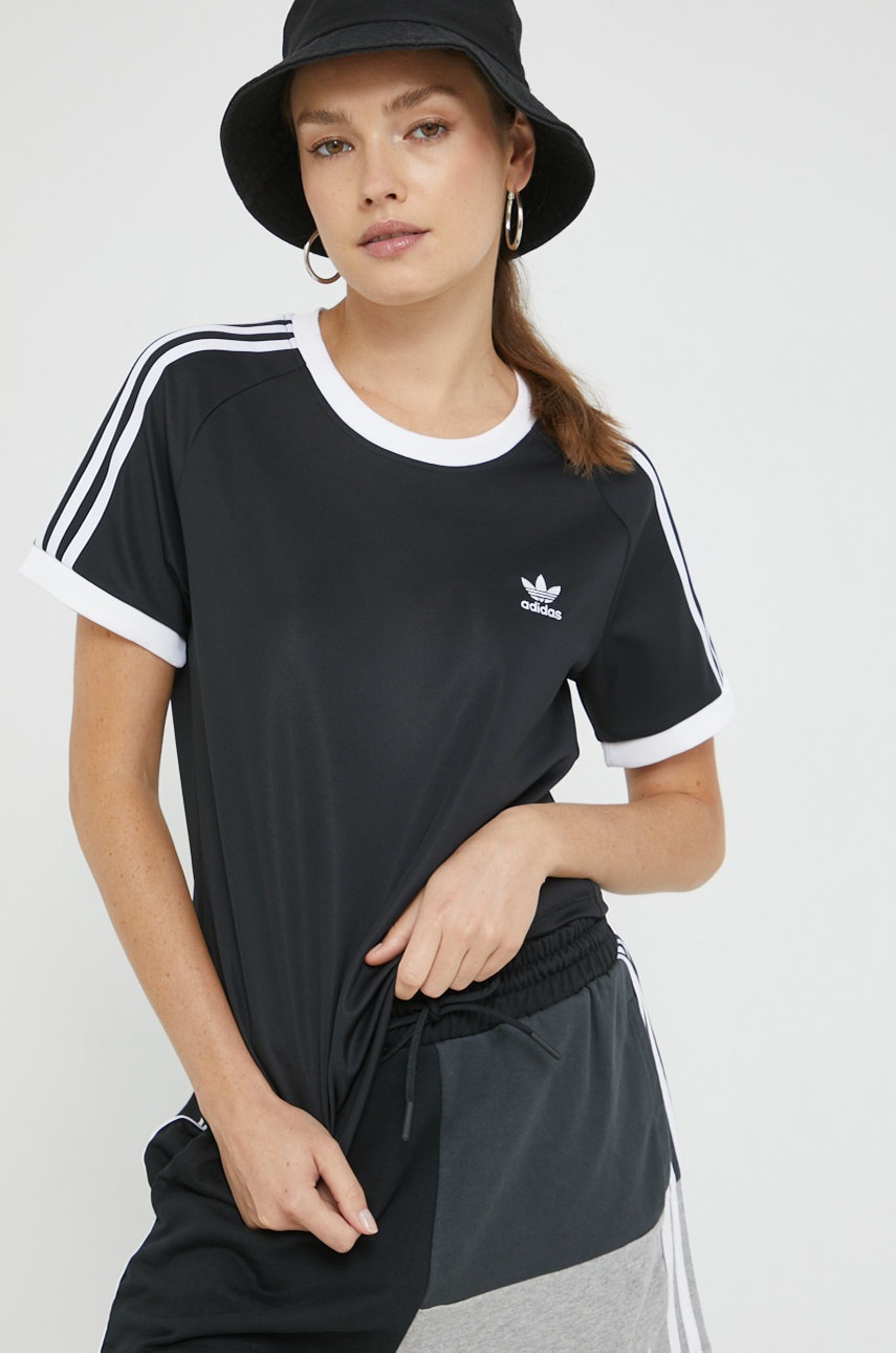 

Футболка adidas Originals женский цвет чёрный