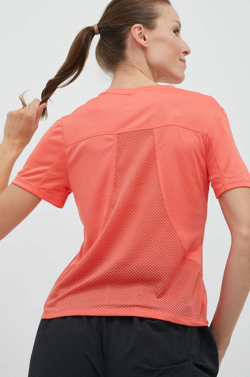 Reebok tricou de alergare Workout Ready Run culoarea portocaliu alergare imagine noua