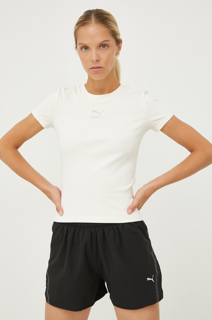 

Тениска Puma в бежово, Бежов