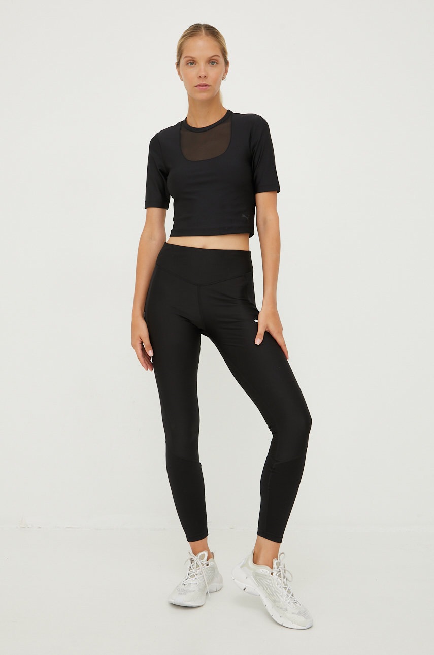 

Футболка для тренировок Puma Safari Glam Fashion цвет чёрный