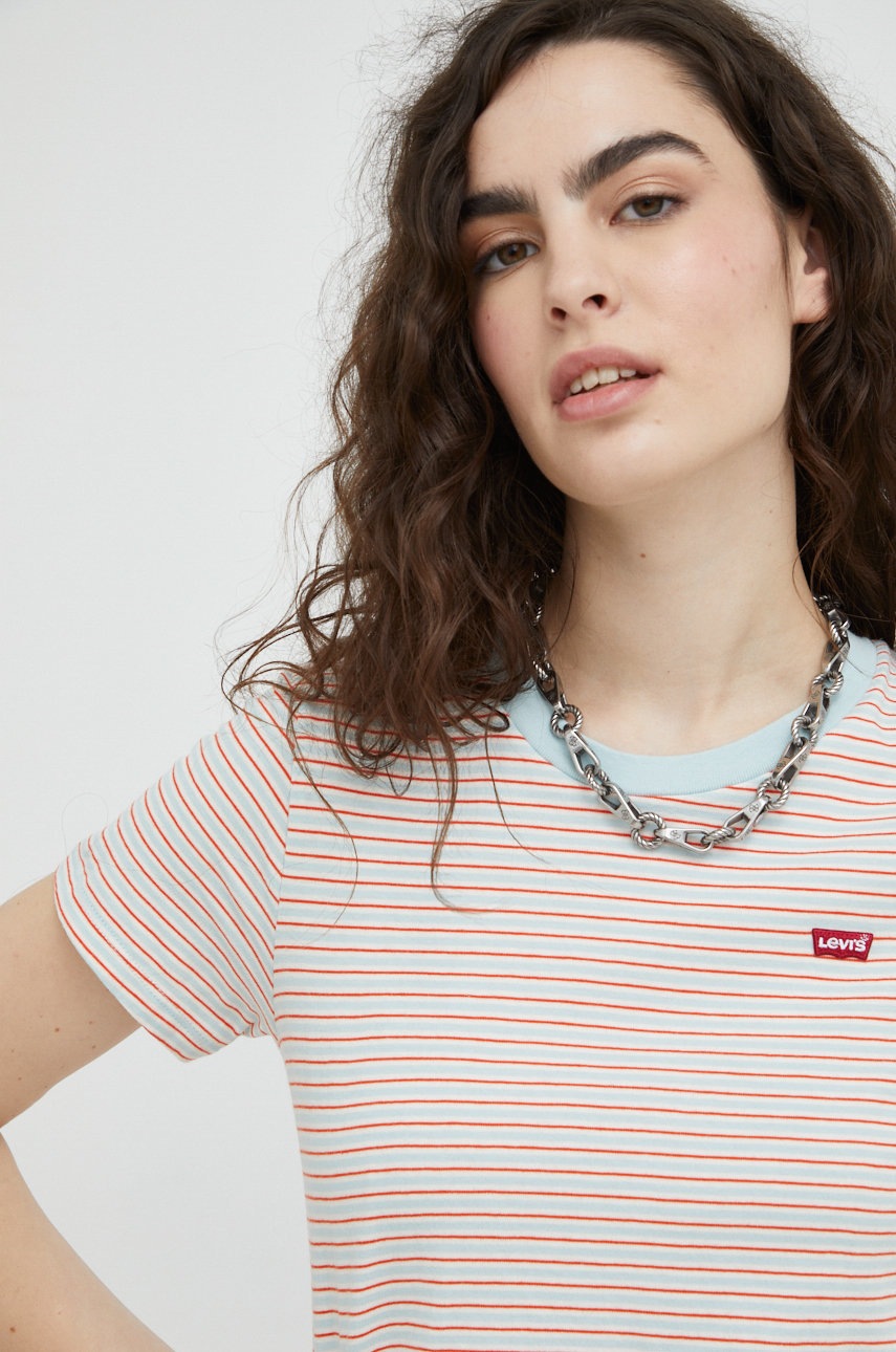 

Памучна тениска Levi's, Син