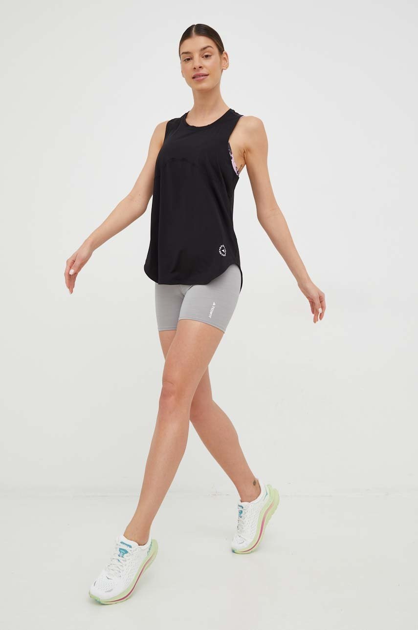 

Топ для йоги adidas by Stella McCartney Truestrength цвет чёрный