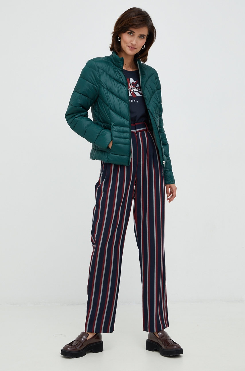

Хлопковая футболка Pepe Jeans цвет синий