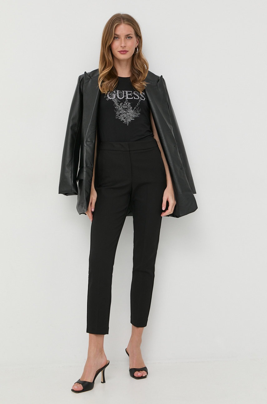 

Футболка Guess женский цвет чёрный