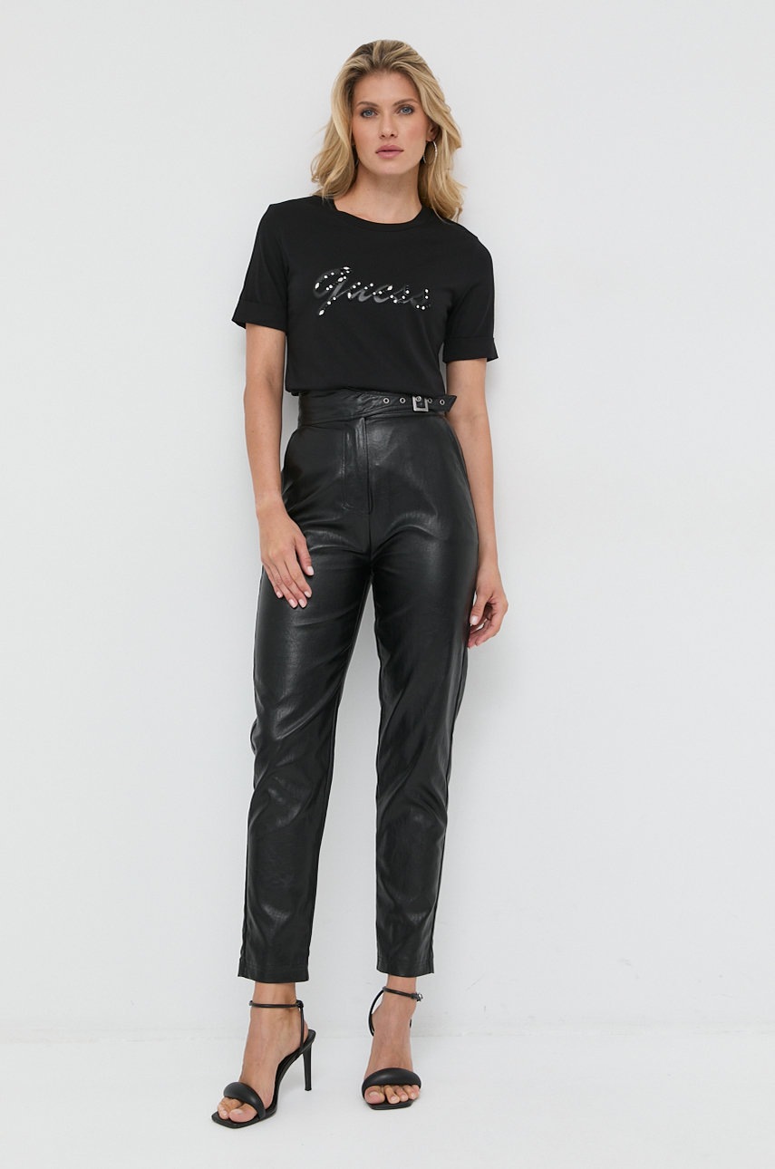 

Футболка Guess женский цвет чёрный