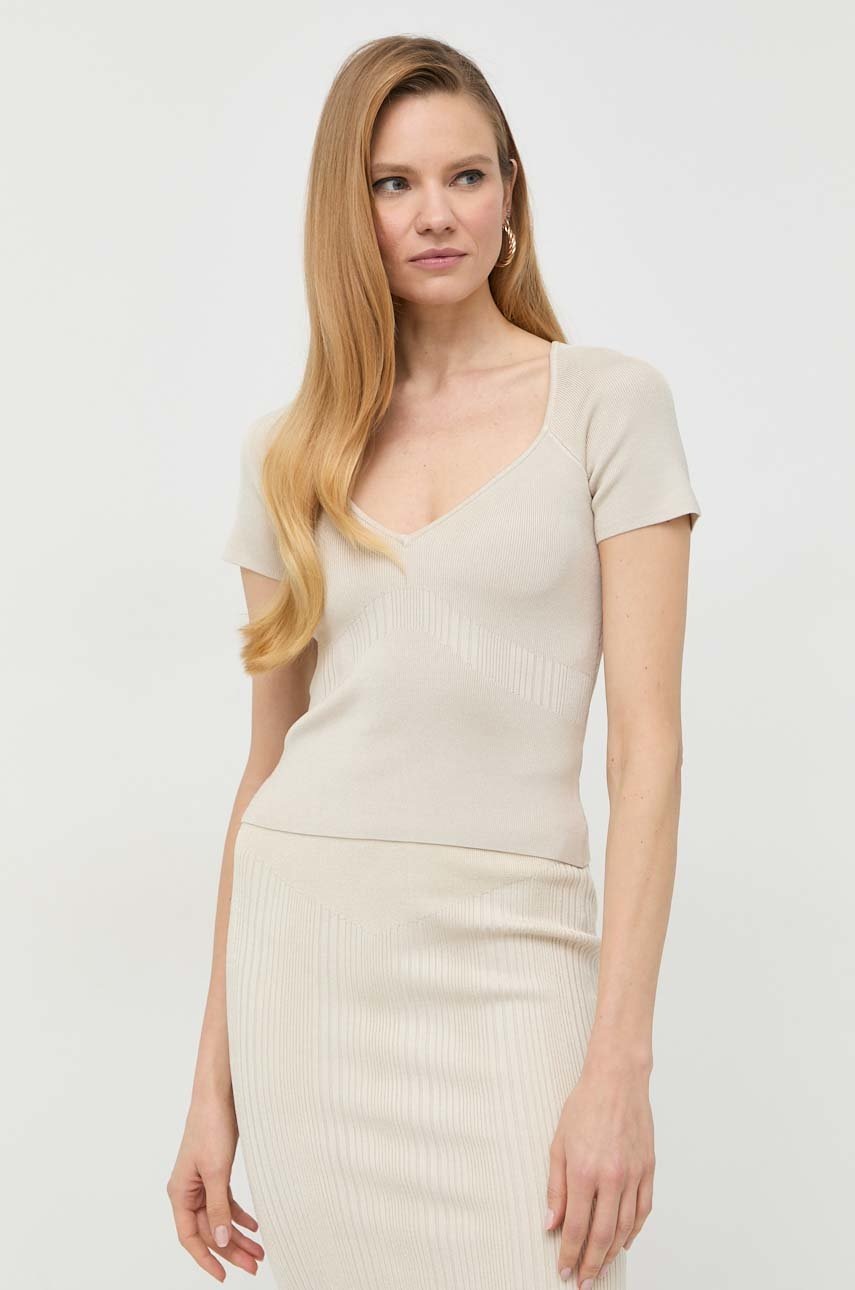 

Футболка Guess женский цвет бежевый
