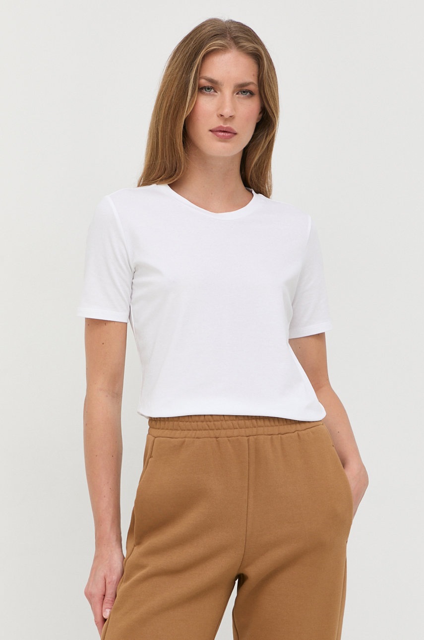 

Тениска Max Mara Leisure в бяло, Бял