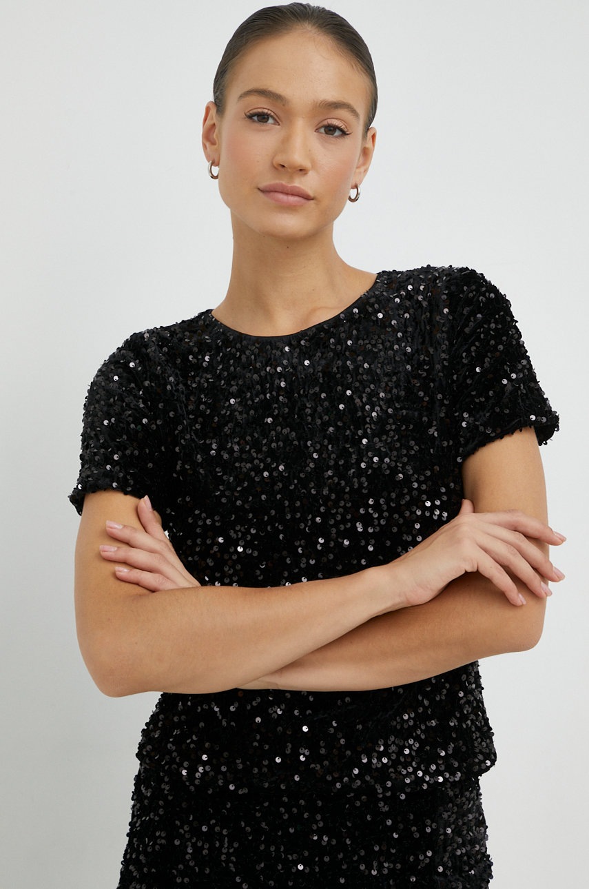 

Тениска Vero Moda в черно, Черен