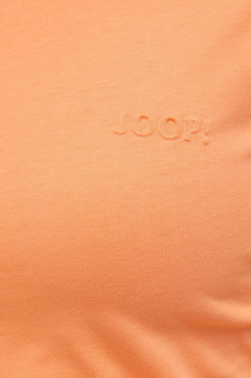 Joop! t-shirt bawełniany kolor pomarańczowy