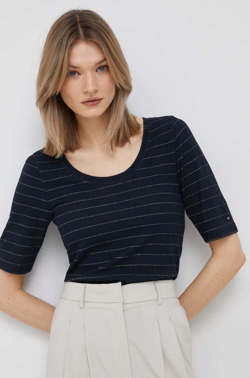 

Футболка Tommy Hilfiger женский цвет синий