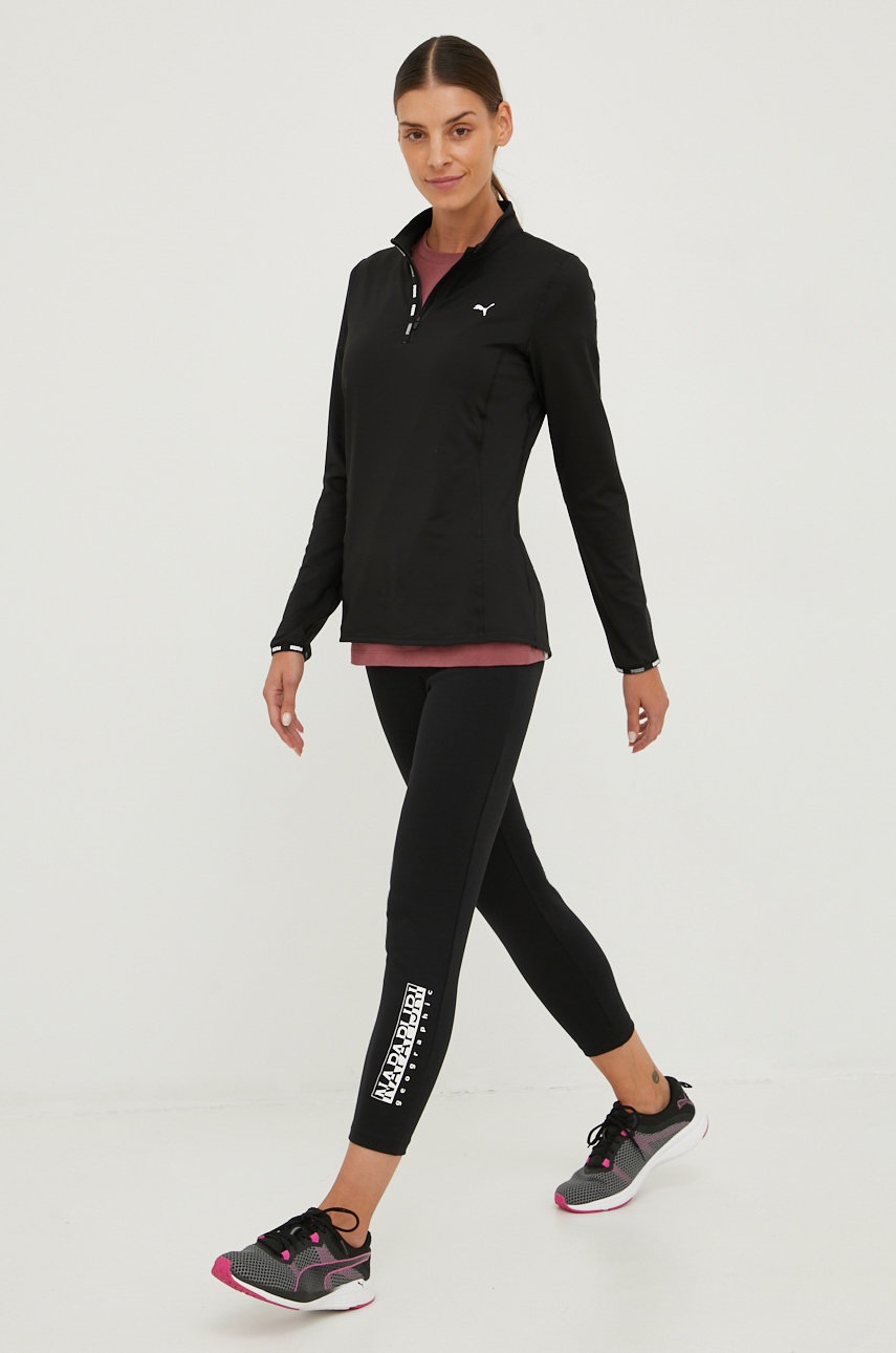 

Хлопковая футболка The North Face цвет розовый
