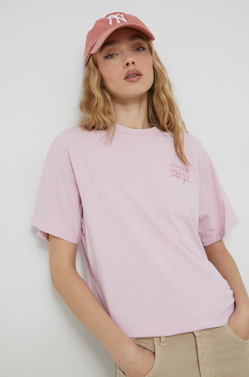 Hugo tricou femei, culoarea roz