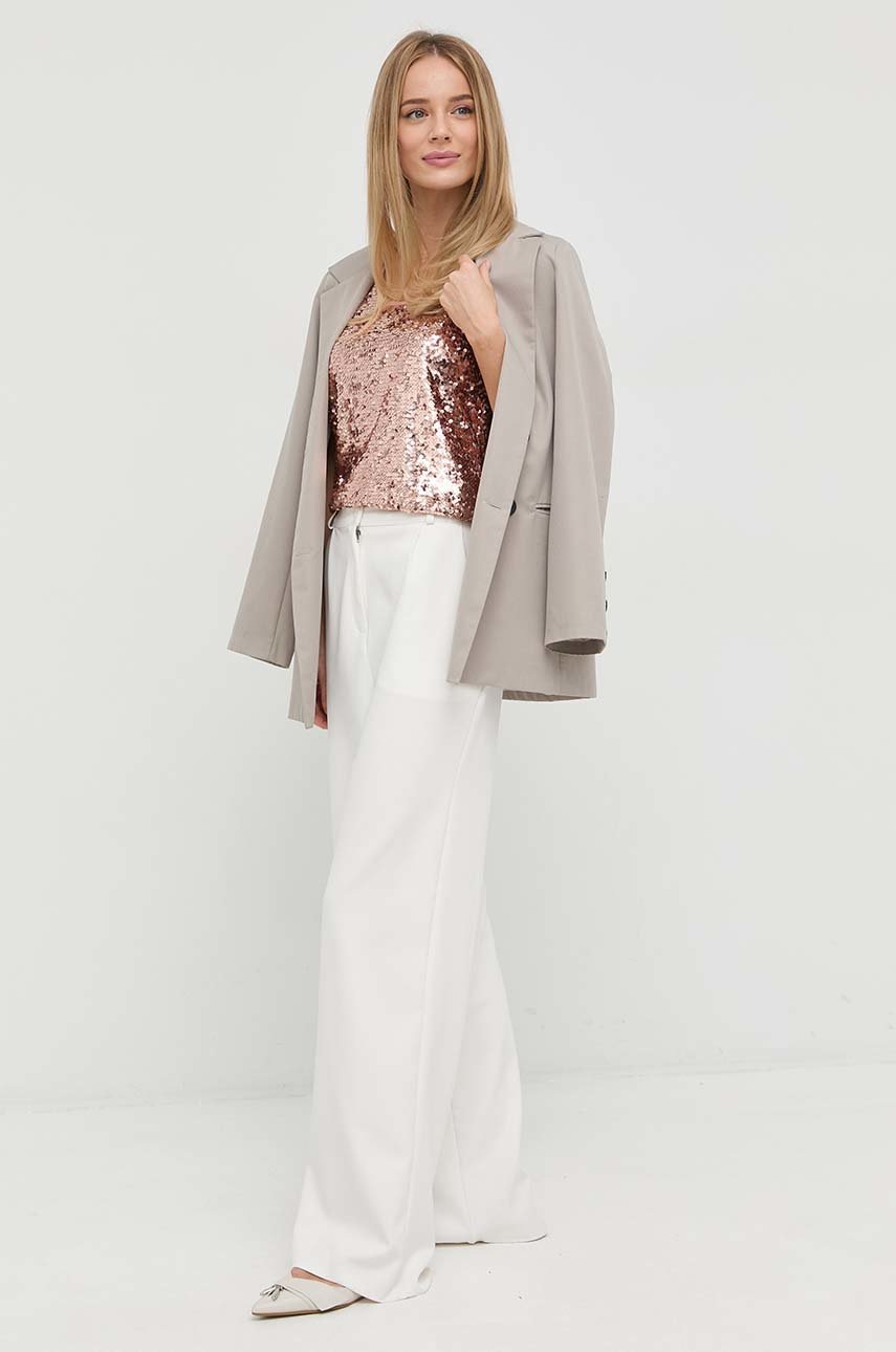 

Блузка Weekend Max Mara колір рожевий