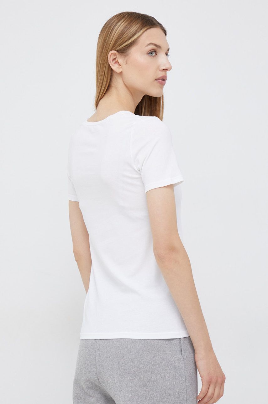 United Colors of Benetton t-shirt damski kolor biały