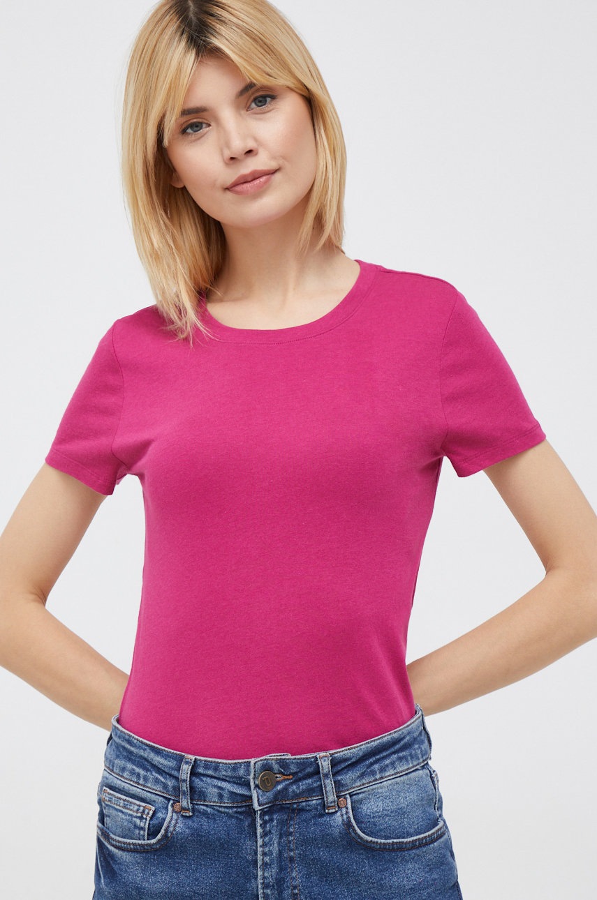

Тениска GAP в розово, Розов