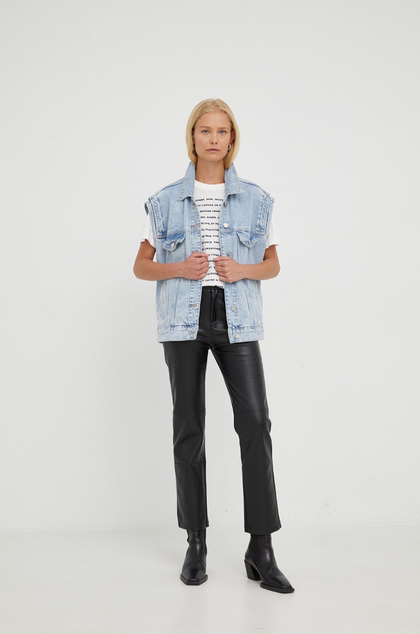 

Хлопковая футболка G-Star Raw цвет белый