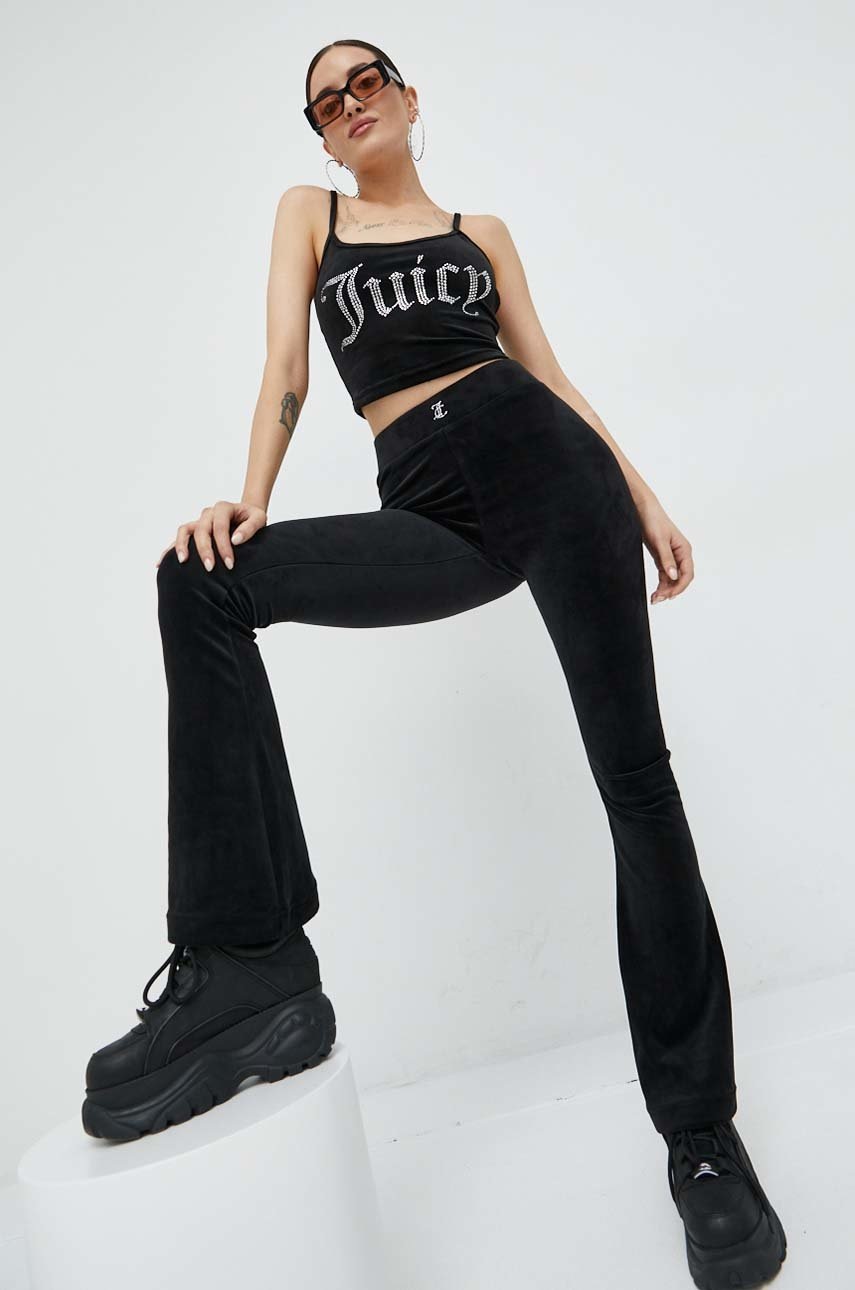 

Топ Juicy Couture Rain женский цвет чёрный