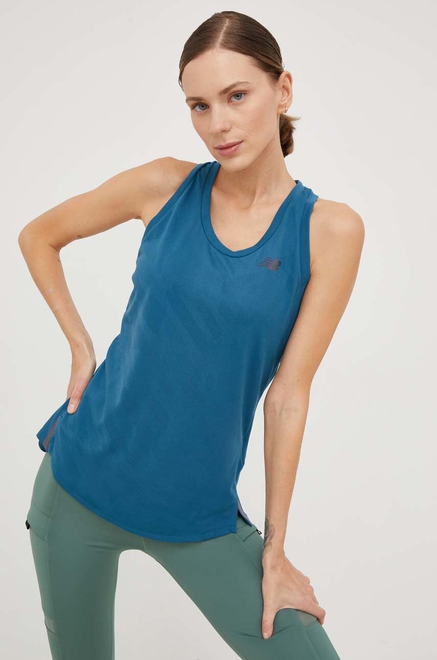 New Balance alergare de sus Q Speed culoarea verde