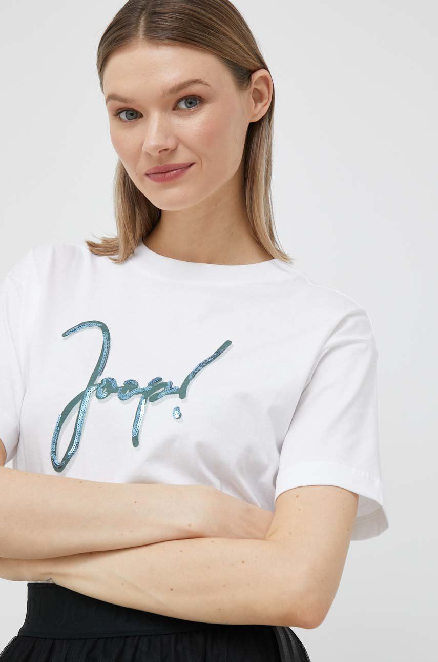 Joop! tricou din bumbac culoarea alb La Reduecre – Livrare și Retur Gratuit Femei 2023-09-29