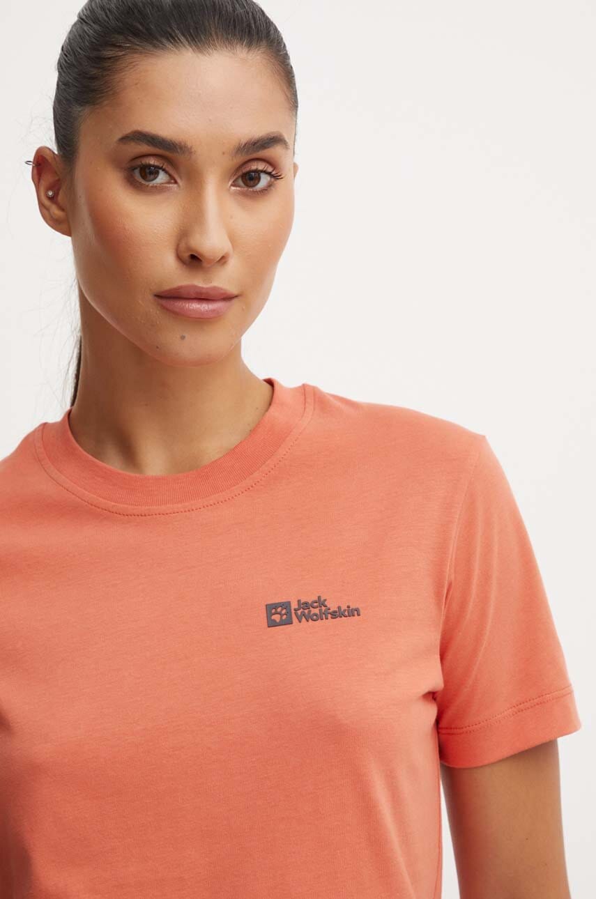 Bavlněné tričko Jack Wolfskin