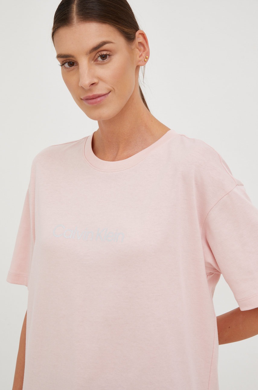 

Тениска Calvin Klein Performance в розово, Розов