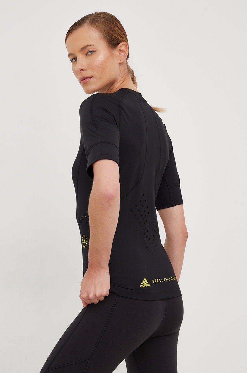 

Тренувальна футболка adidas by Stella McCartney Truepurpose колір чорний