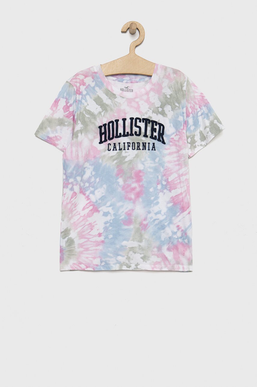 Hollister co. tricou din bumbac