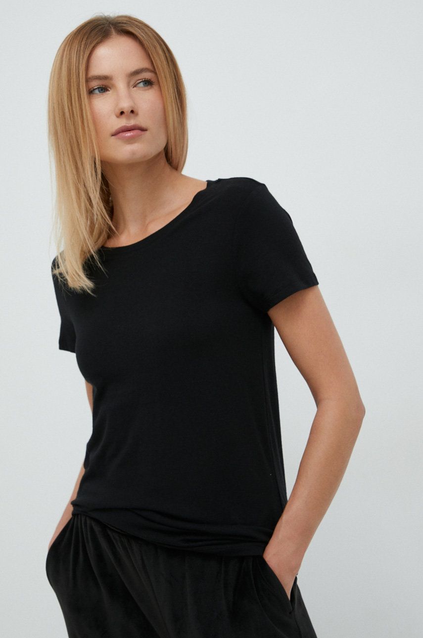 GAP t-shirt 2-pack damski kolor czarny