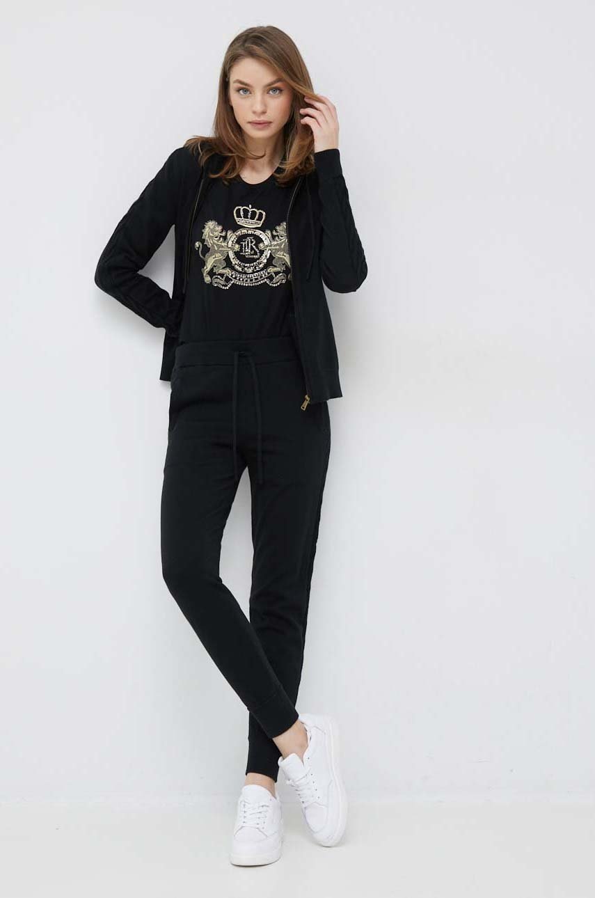 

Футболка Lauren Ralph Lauren женский цвет чёрный