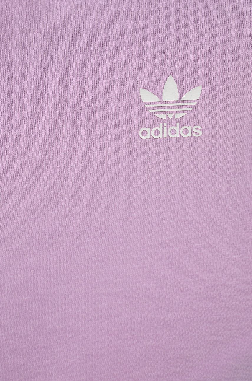 Adidas Originals Tricou De Bumbac Pentru Copii Culoarea Violet